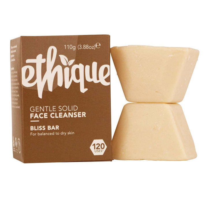 Ethique Eco-Friendly Face Cleansing Bar, Bliss Bar 3.88 Oz