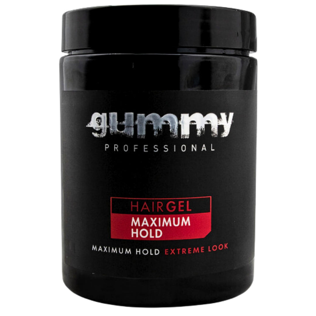 Gummy Hair Gel Maximum Hold & Extreme Look, Alcohol Free Hair Gel, 33,81 Fl Oz (Pack of 1) 1000 ml