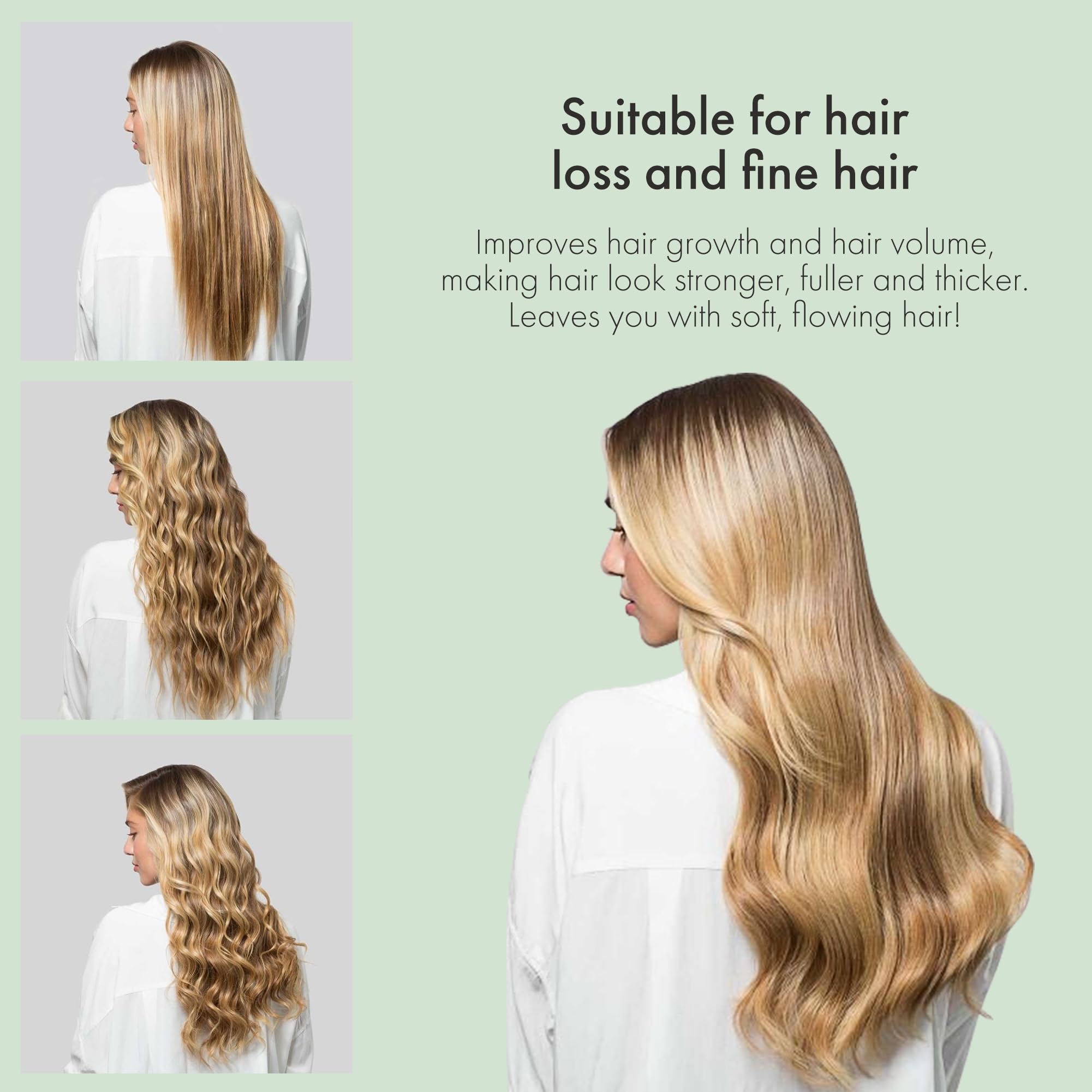 Alfheim Coffee+ Thickening Shampoo | Caffeine & Biotin for Hair Growth & Strength | Volumizing & Moisturizing for Fine, Thinning Hair | Sulfate-Free, Color-Safe Formula | 10.7 fl oz