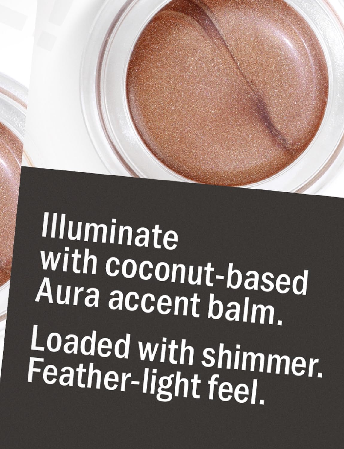 Hurraw! Bronze Aura Balm: Coconut-based Multi-Use Highlighter, Shimmer, Illuminator & Luminizer. Healthy Beauty with Synthetic Mica. Certified Vegan & Cruelty Free. Organic and Natural. Made in USA