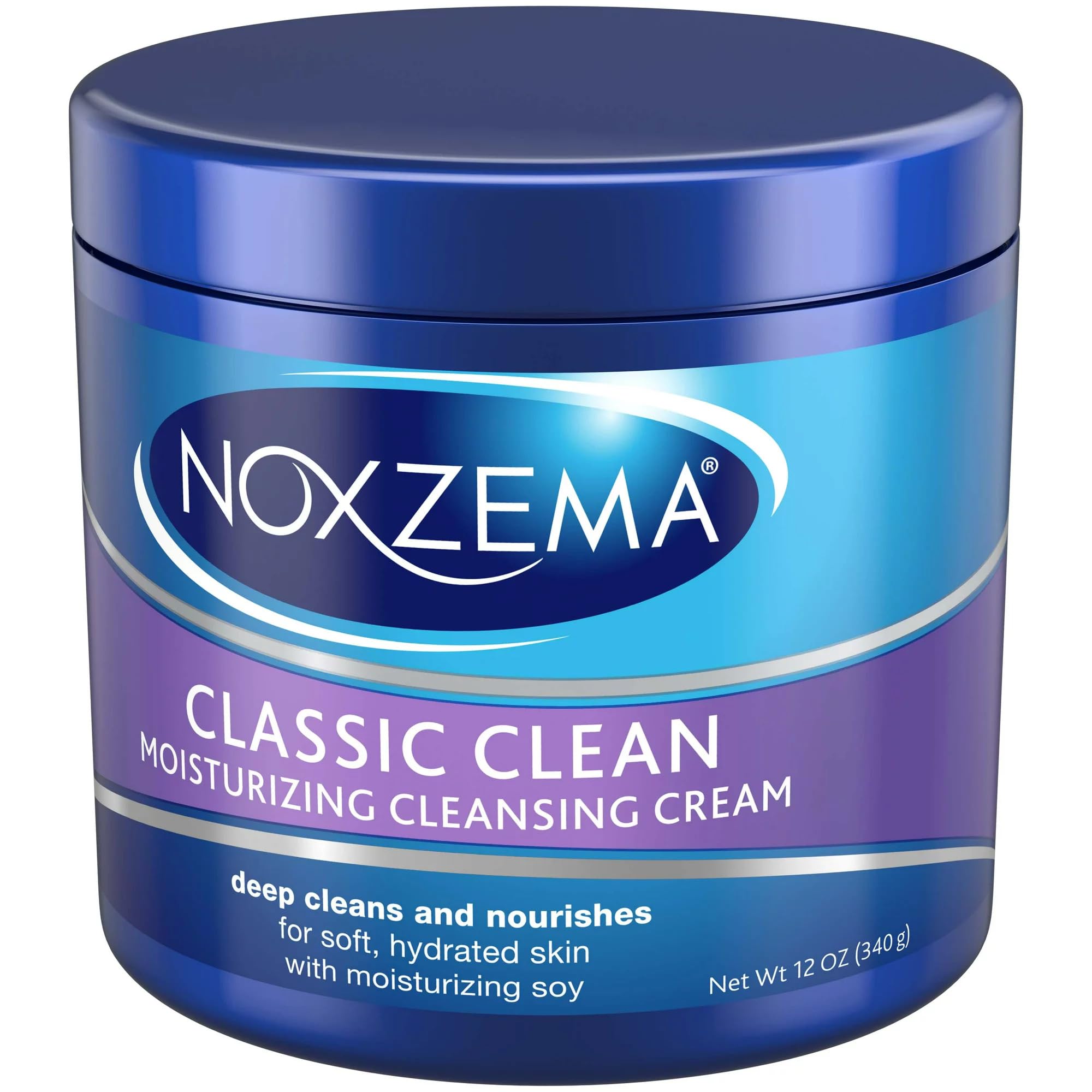 Noxzema Unisex Deep Cleansing Cream Plus Moisturizer, 12 oz