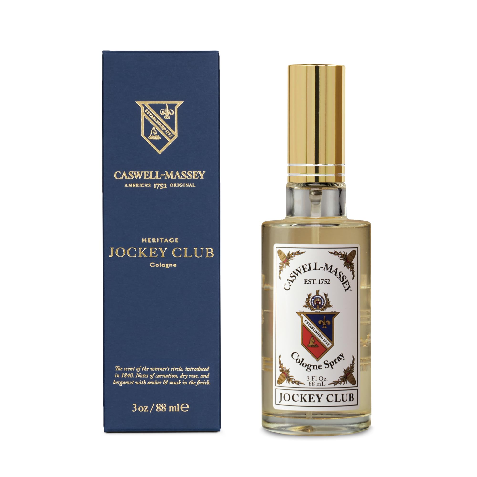 Caswell-Massey Jockey Club Cologne Spray 3oz spray