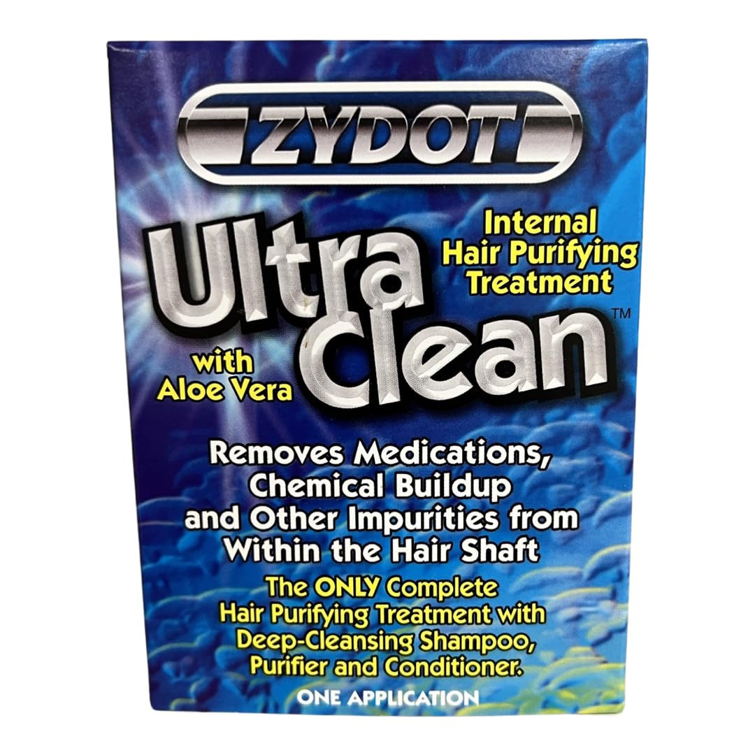 Zydot Ultra Clean Shampoo Kit for Detoxing and Cleansing Hair Folicle. Detox Cleanse with Toxin Removal