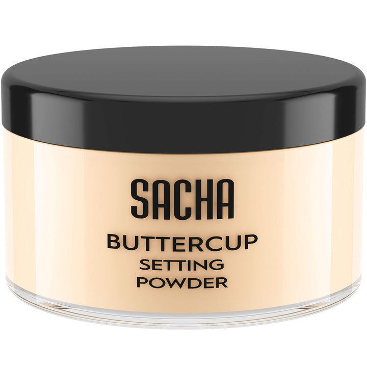 SachaCosmetics Buttercup Light, Flash-Friendly Face Powder, 1.25 oz