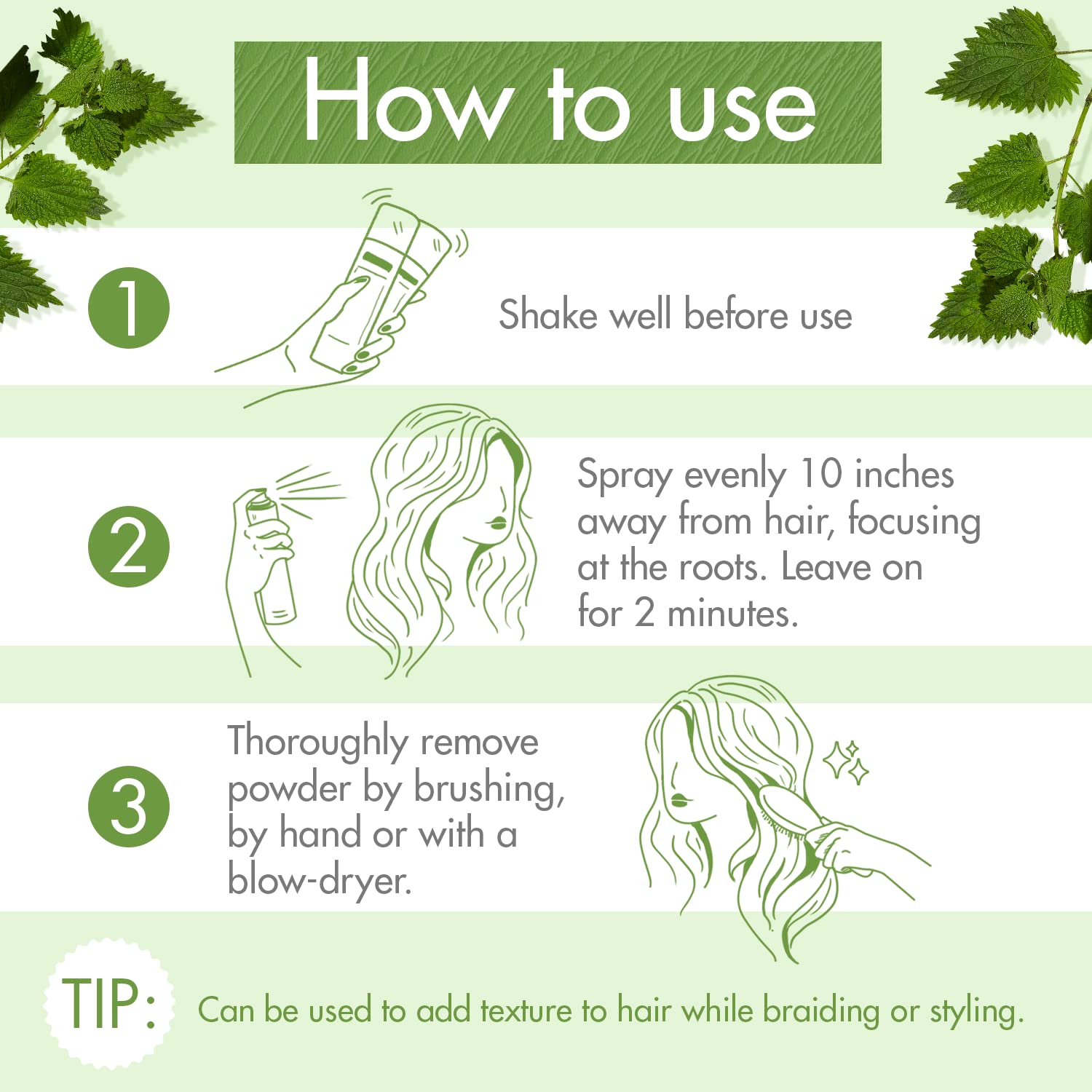 Klorane Dry Shampoo with Nettle - Oily Hair