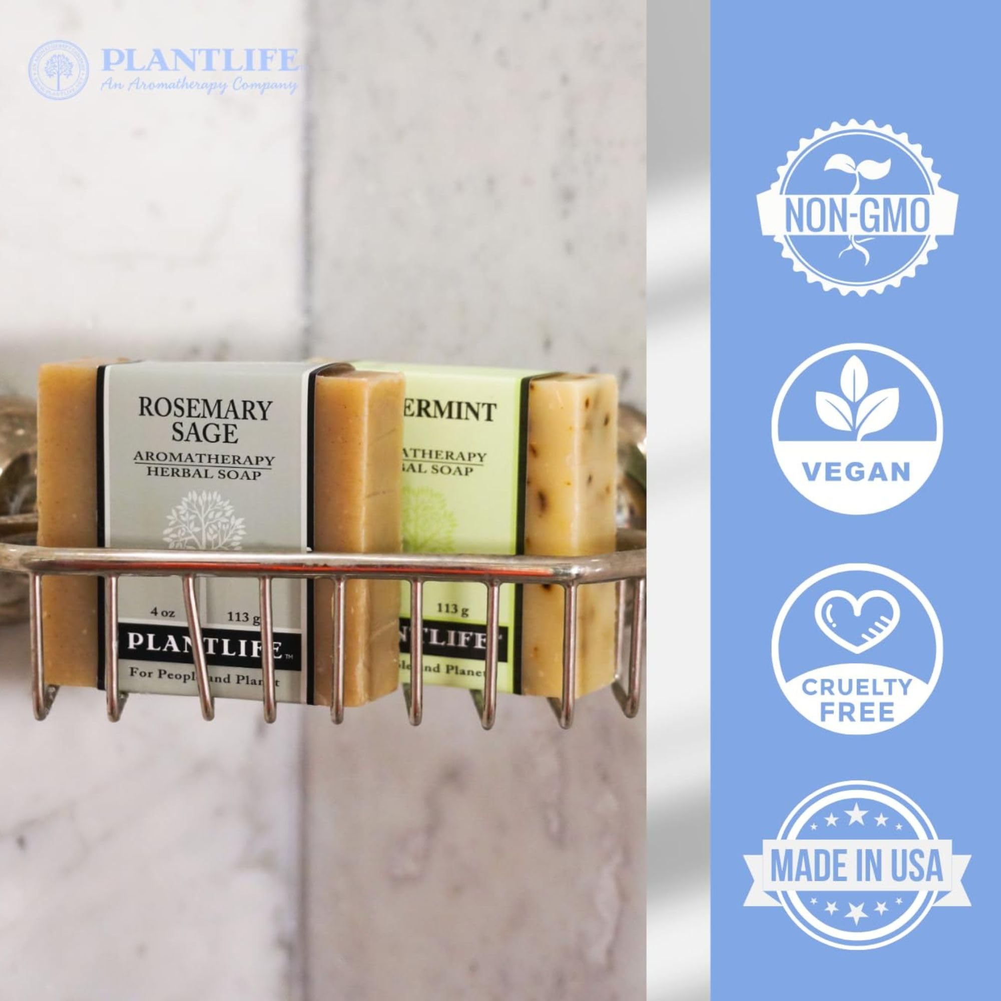 Plantlife Black Soap With Activated Charcoal 4.5 oz