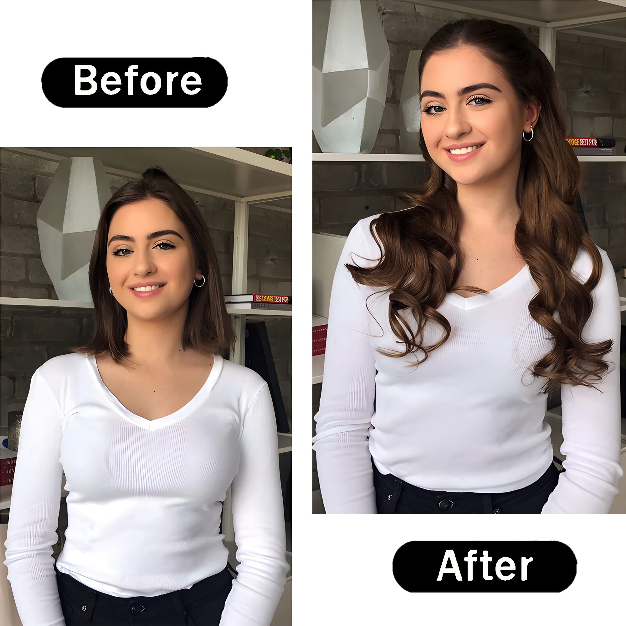 Dababell sponge hair rollers soft sleep foam hair curlers 40 pces pillow hair care DIY styling set