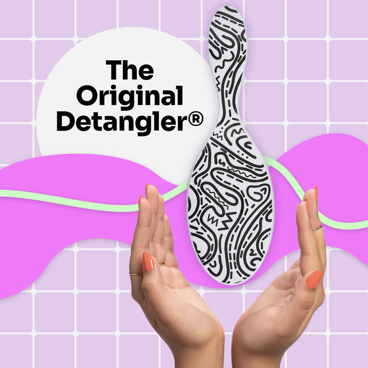 Wet Brush Hair Brush Original DetanglerÃ‚ Ã‚ - Street Map - Exclusive Ultra-soft IntelliFlex Bristles - Glide Through Tangles With Ease For All Hair Types - For Women, Men, Wet And Dry Hair