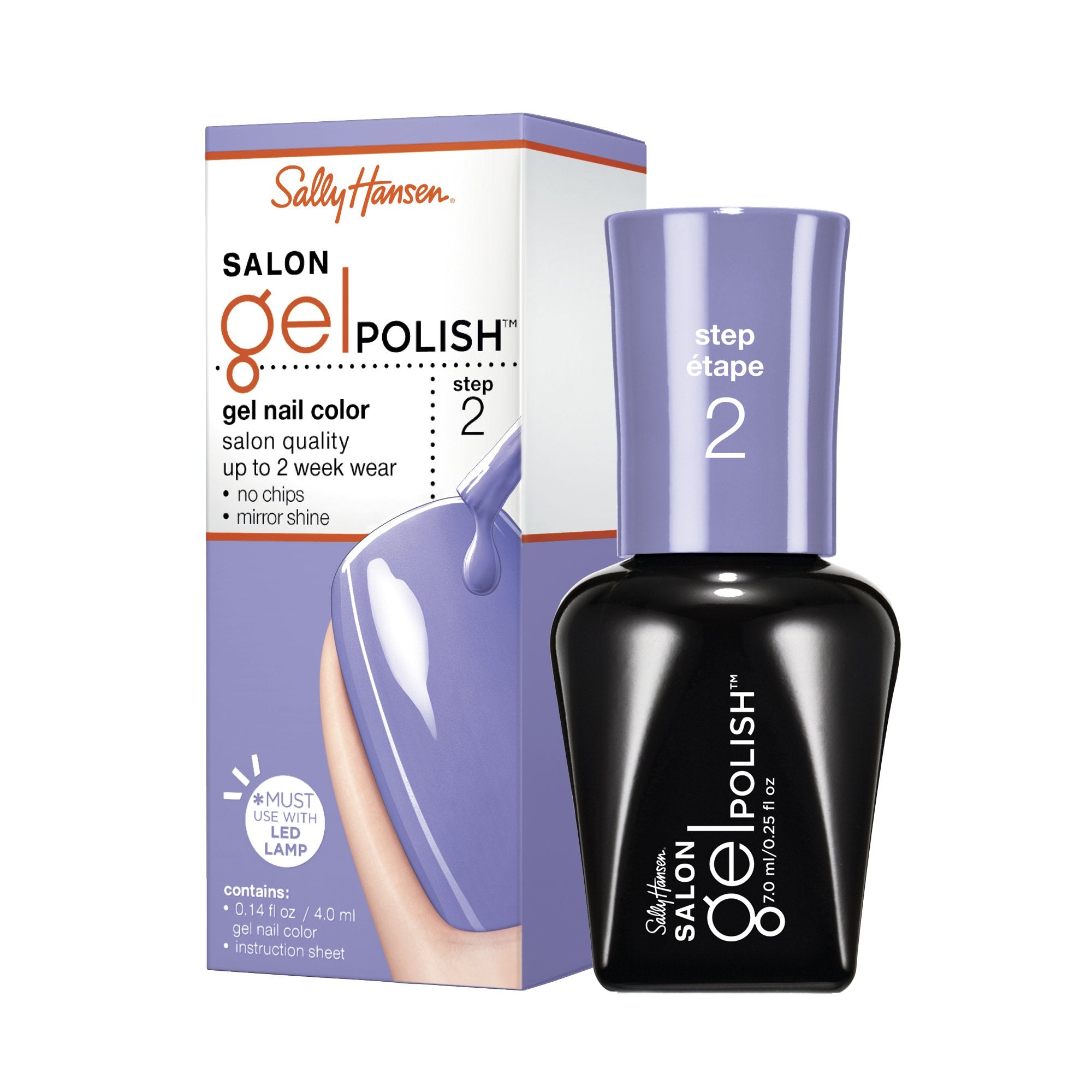 Sally Hansen Salon Gel Polish, Purplexed, 0.25 Ounce
