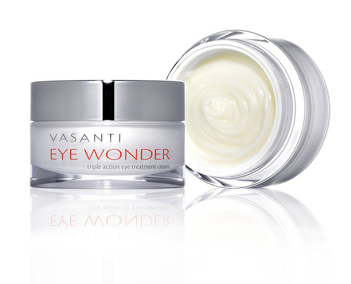 EYE WONDER - Triple Action Eye Treatment Cream with Peptides & Botanicals for Dark Circles Puffiness & Wrinkles - Paraben Free