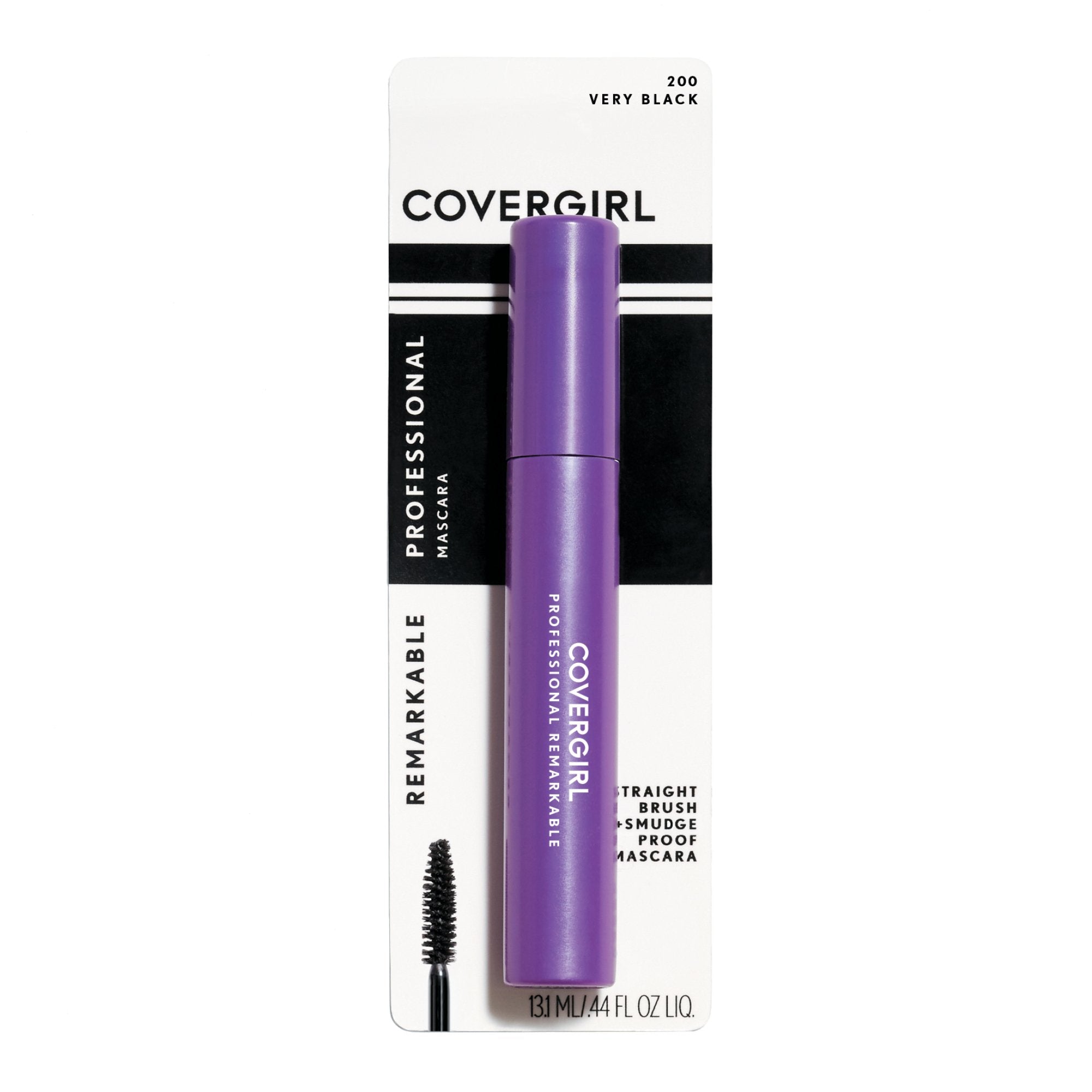 CoverGirl Professional Remarkable Mascara, 200 Very Black, 0.3 Ounce