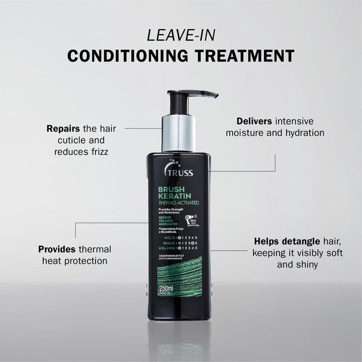 TRUSS Brush Keratin 250ml/8. 8fl. oz'