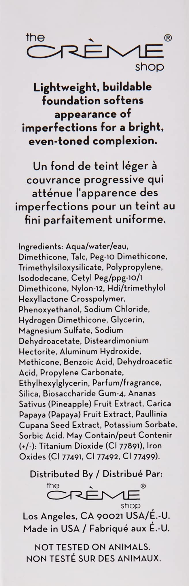 The CrÃƒ¨me Shop | Match Made Luminous Liquid Foundation - 1.06 oz (49)