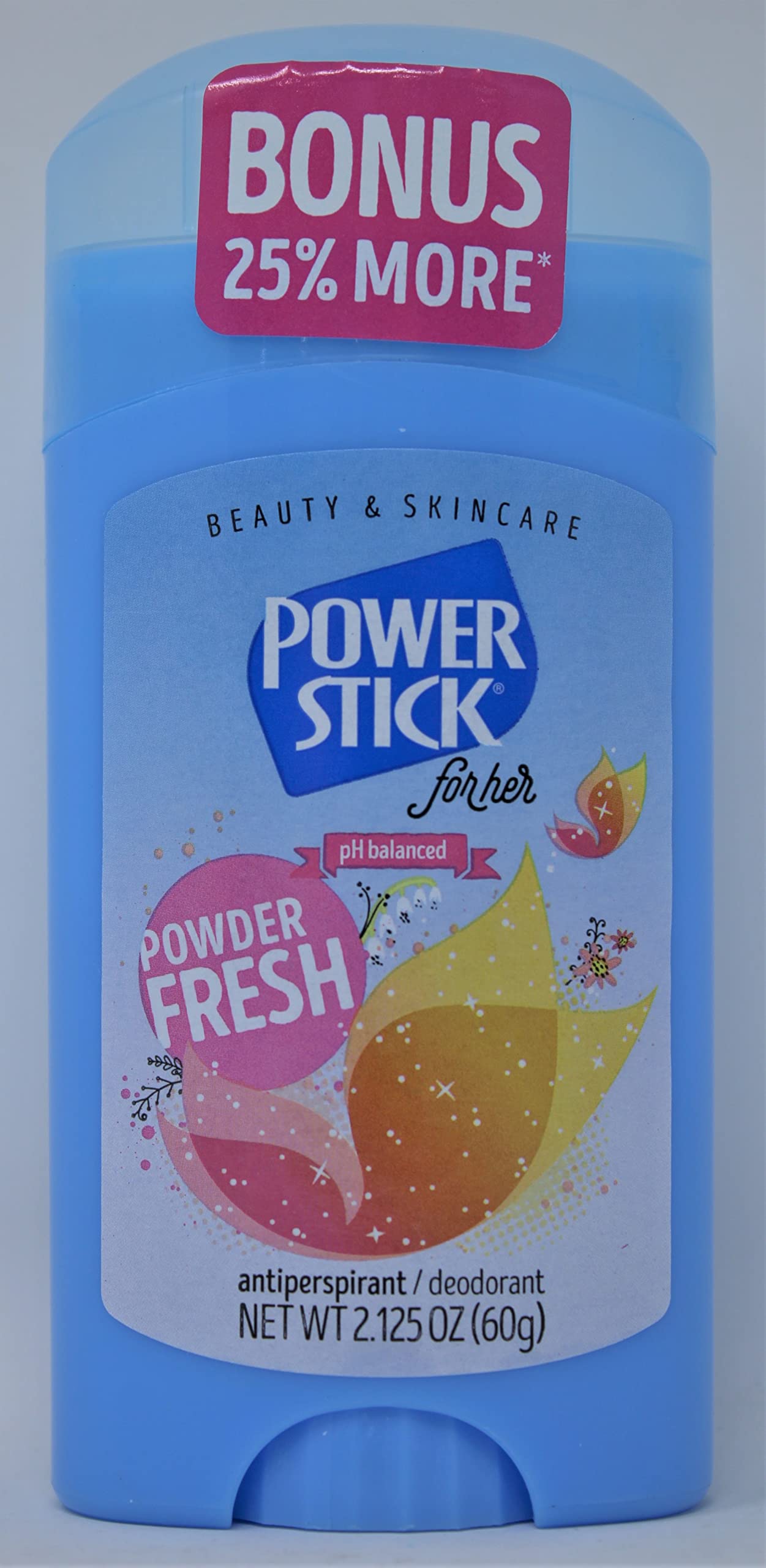 Lady Speed Stick Powder Fresh 2 Oz (Pack of 6)
