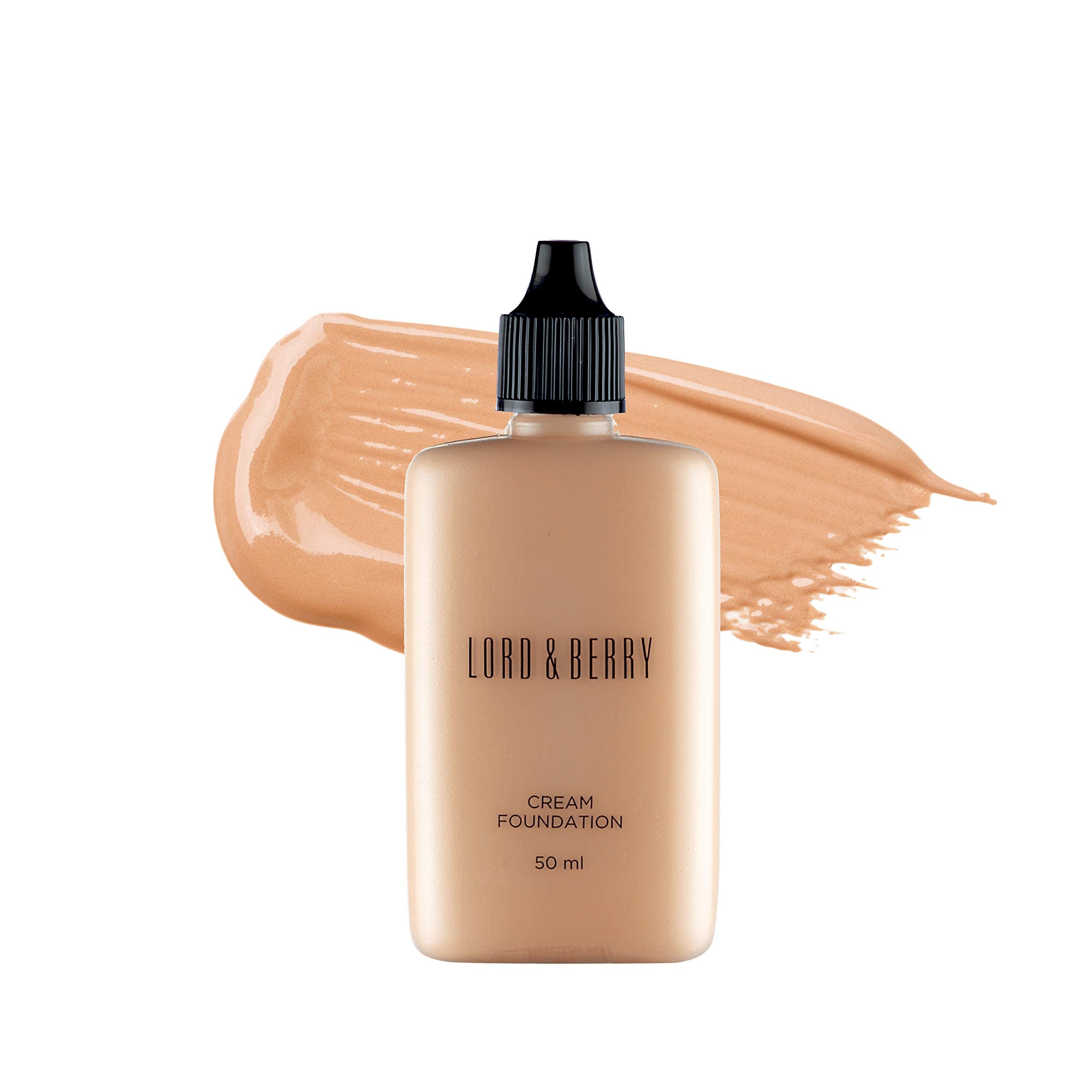 Lord & Berry CREAM FOUNDATION Fluid Foundation, Warm Sand ,1.69 Fl oz
