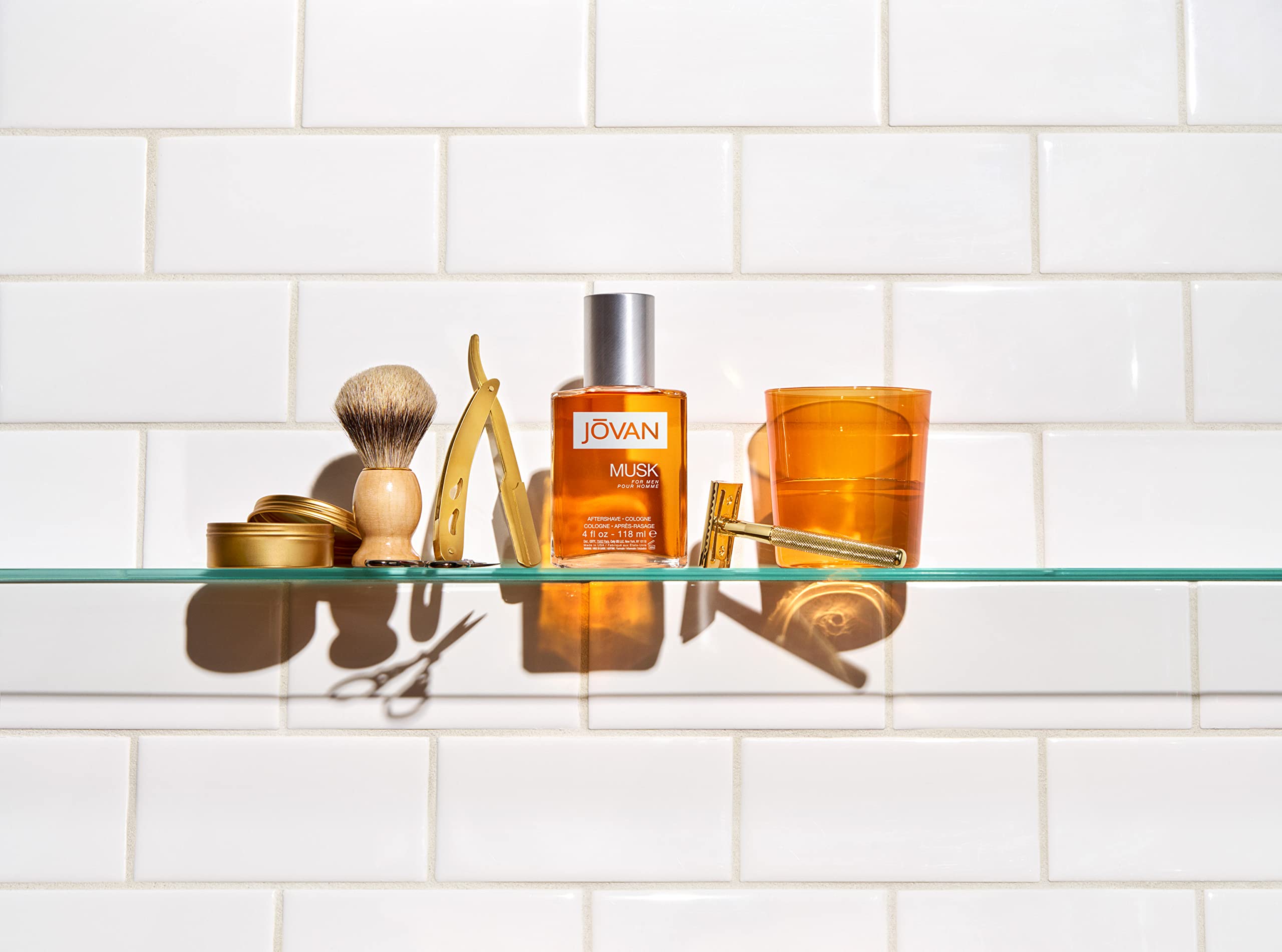 Jovan Musk Men After Shave Cologne 118 ml