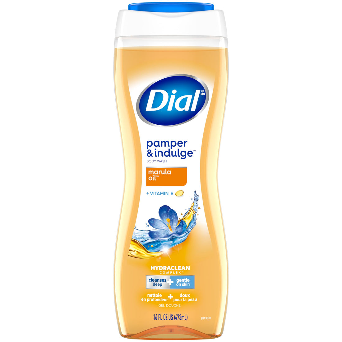 Dial Miracle Oil Marula Oil Infused Restoring Body Wash 16 Fl. Oz. (2 Pack)