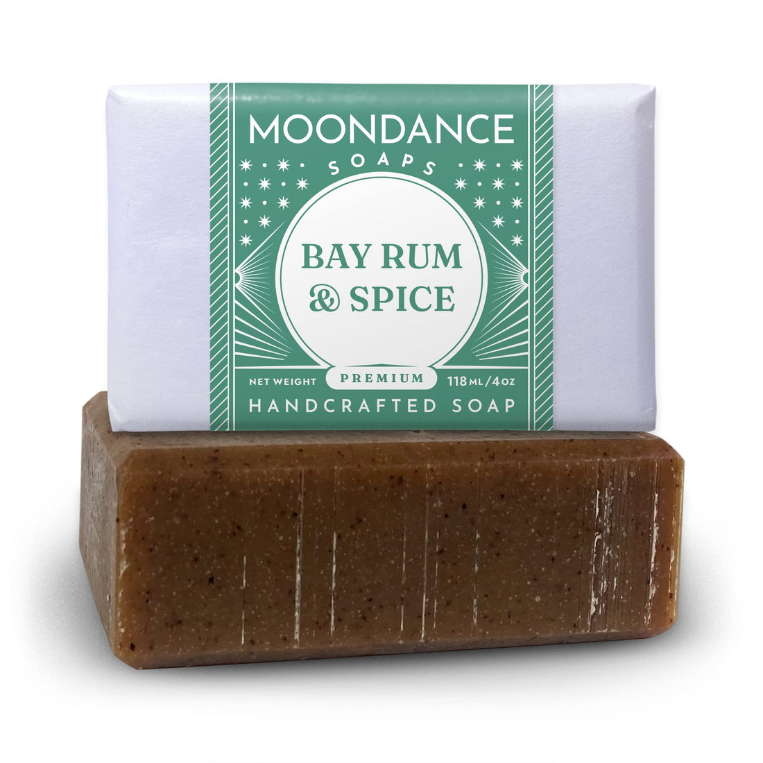 Bay Rum Soap by MoonDance Soaps - Handmade Soap with Cocoa Butter and Shea Butter