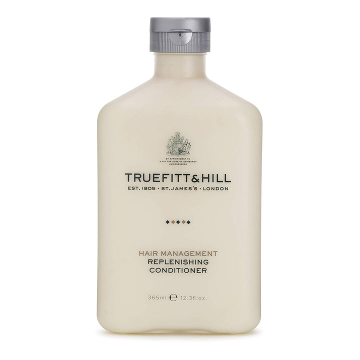 Truefitt & Hill Hair Management - Replenishing Conditioner - Nourish and Condition Hair with Vitamin E, Honey and Jojoba Extract to Soften, Wheat and Soy Protein to Strengthen - 12.3 oz.