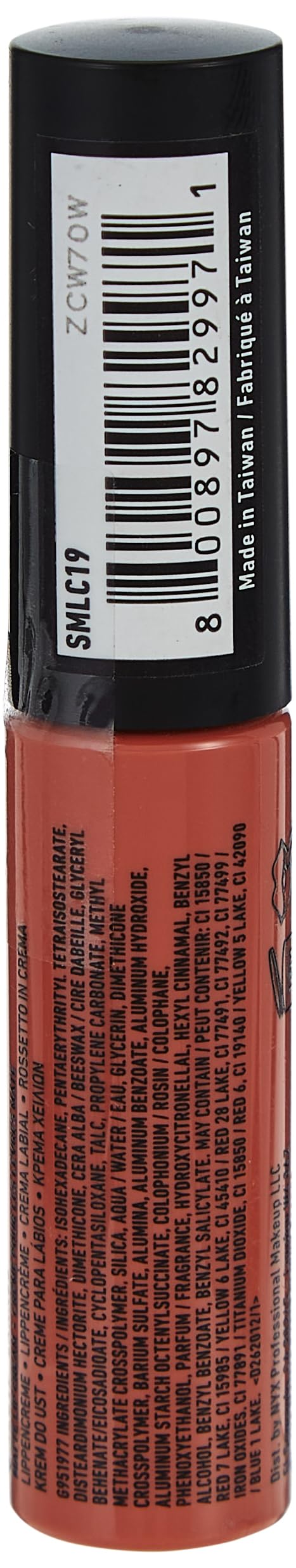 Nyx Professional Makeup Soft Matte Lip Cream, Cannes, 8ml