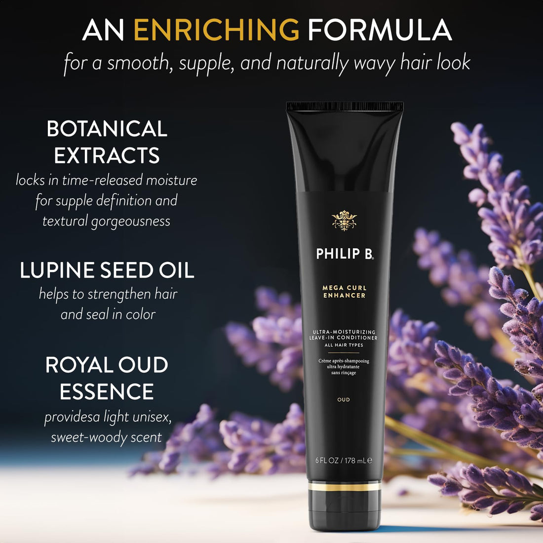 PHILIP B Oud Royal Mega-Curl Enhancer, 6 fl. oz.