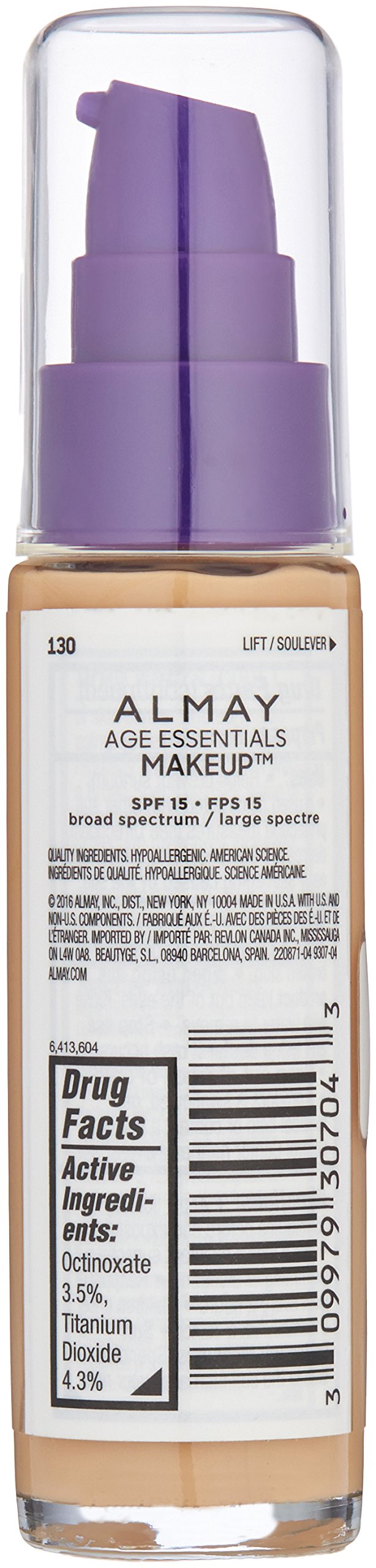 Almay Age Essentials Makeup, Light/Medium Neutral