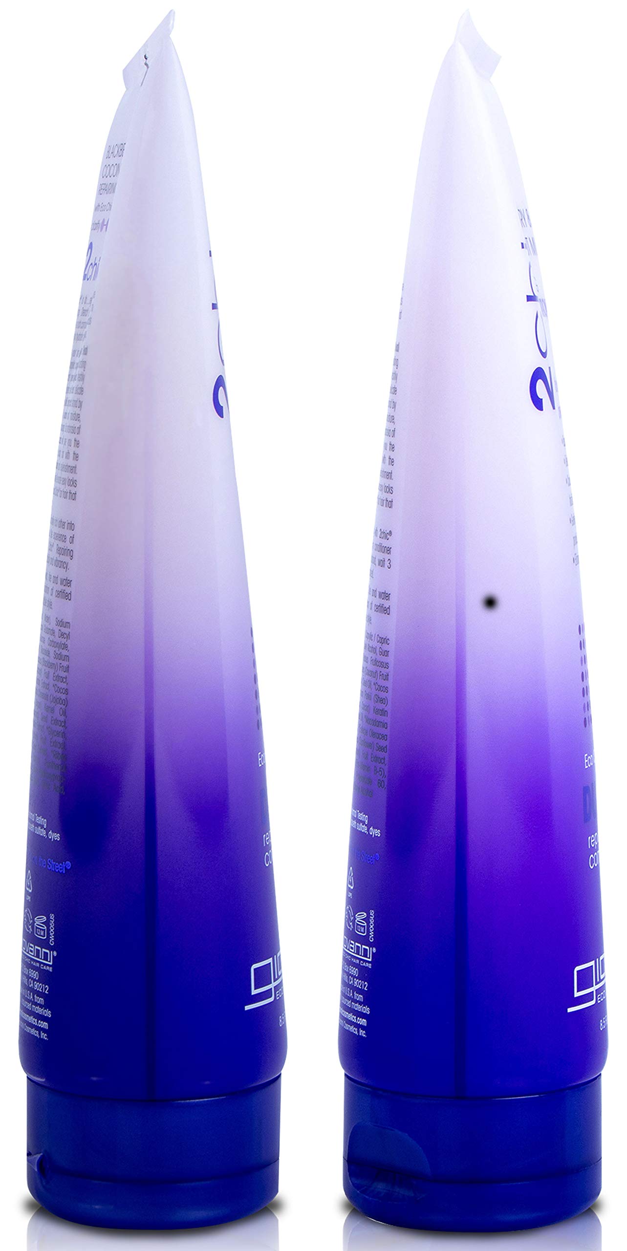 GIOVANNI COSMETICS - 2Chic Repairing Shampoo & Conditioner, 8.5 Fluid Ounce / 250 Milliliter - Dual Repairing Complex For Damaged Over-Processed Hair