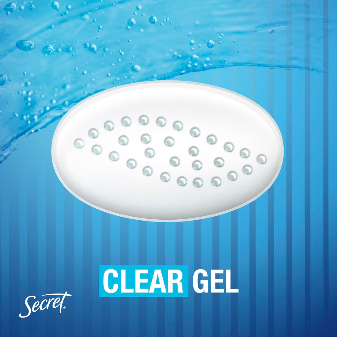 Secret Outlast Completely Clean Scent Women's Clear Gel Antiperspirant & Deodorant 2.6 oz