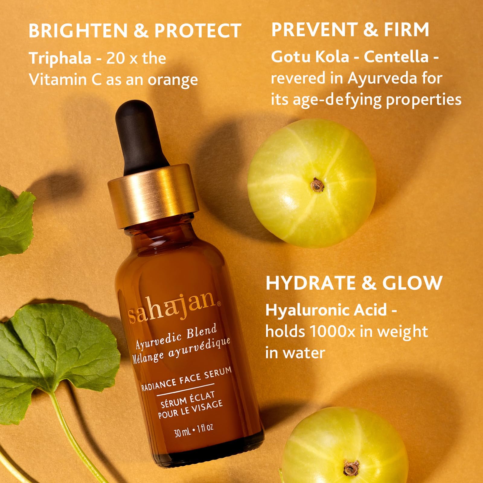 Sahajan Radiance Face Serum - 30ml/1 fl oz