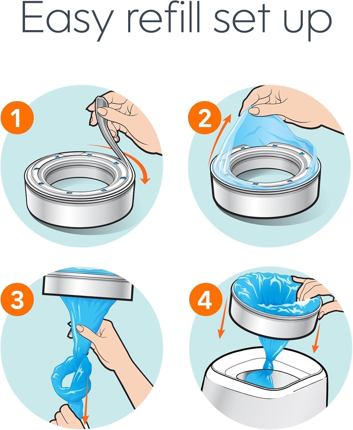 Playtex Diaper Genie Refill - 3 pk