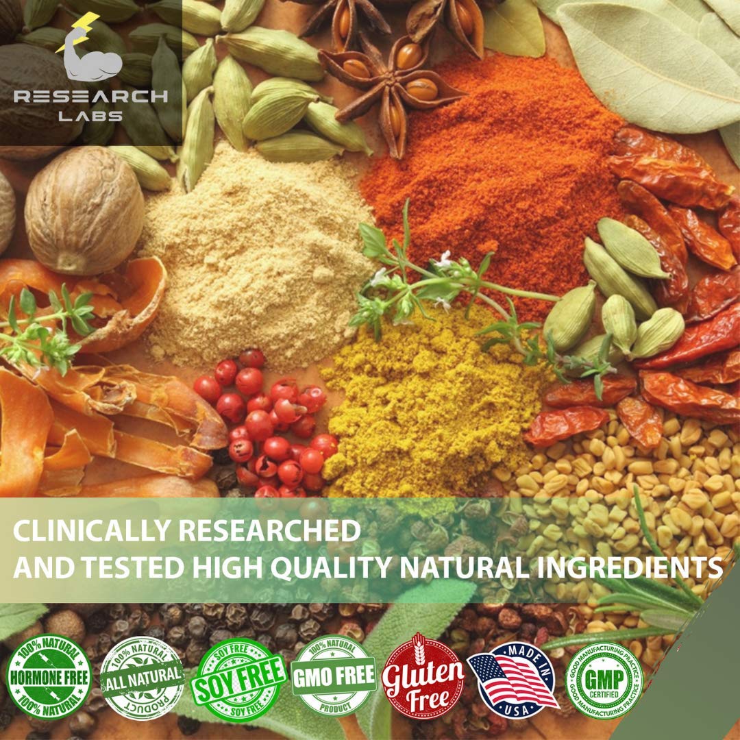 Research Labs 2 for 1 Promo 240 Collagen Pills - 6000 mg Per Day. Grass Fed Anti-Aging Support for Skin, Joints, Tendons, Bones, Hair and Nails. Paleo Friendly. Collagen Peptides Powder Supplement…