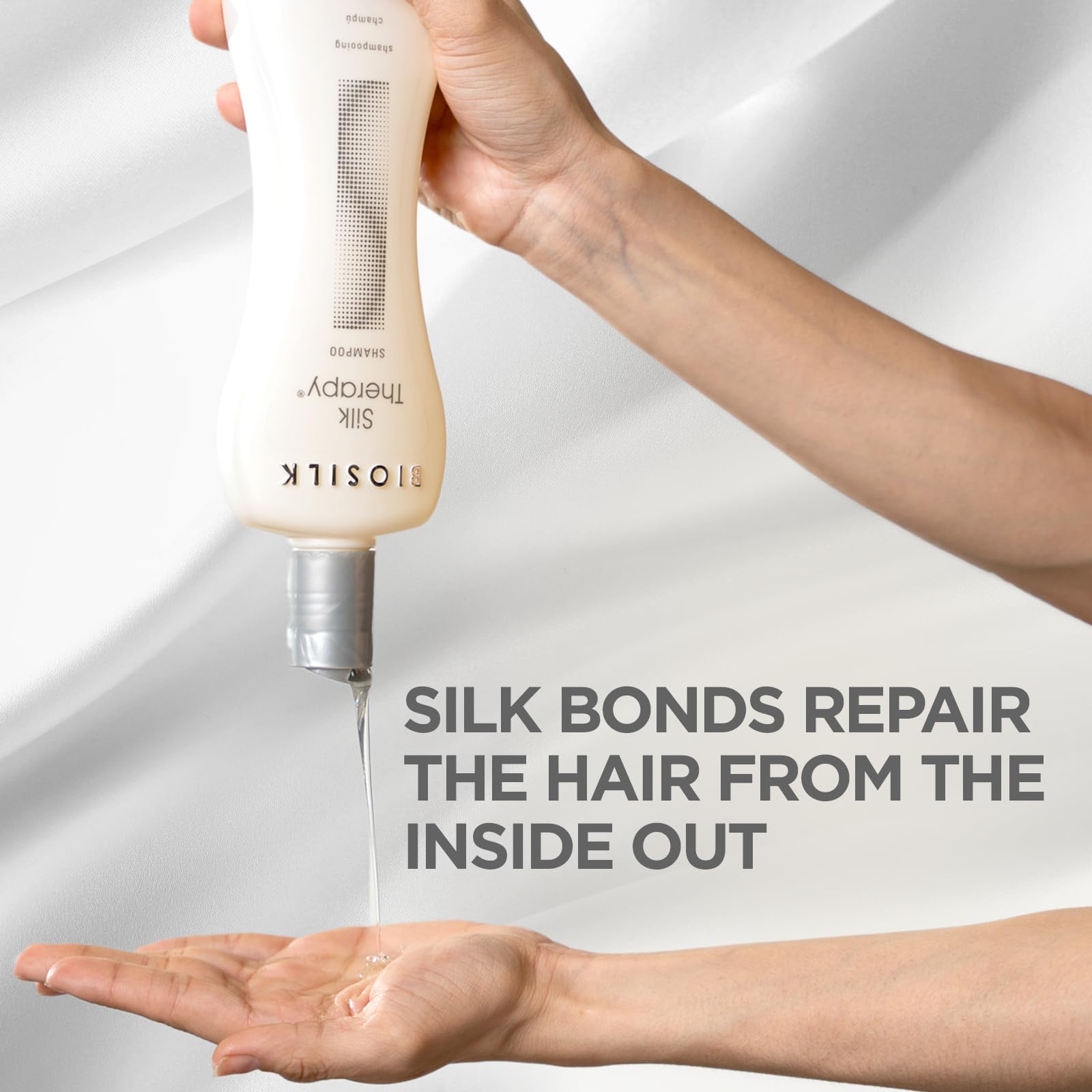 Biosilk Silk Therapy Shampoo, 12 Fl Oz, Package may vary