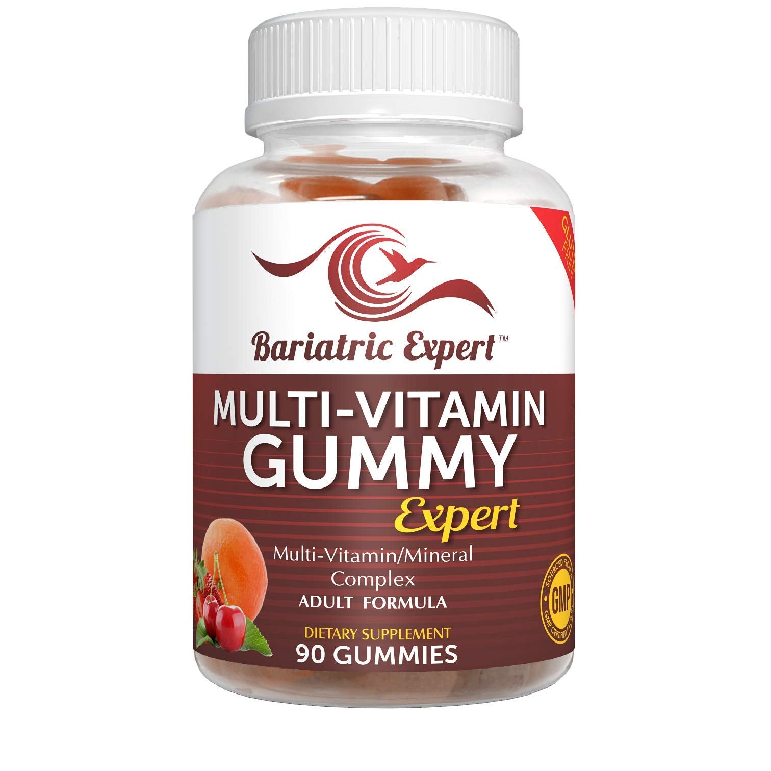 Bariatric Expert Multivitamin Gummies – Fast-Melting Dietary Supplement for Adults Post-Gastric Sleeve and Bypass, Nutritionist Recommended, 90 Count