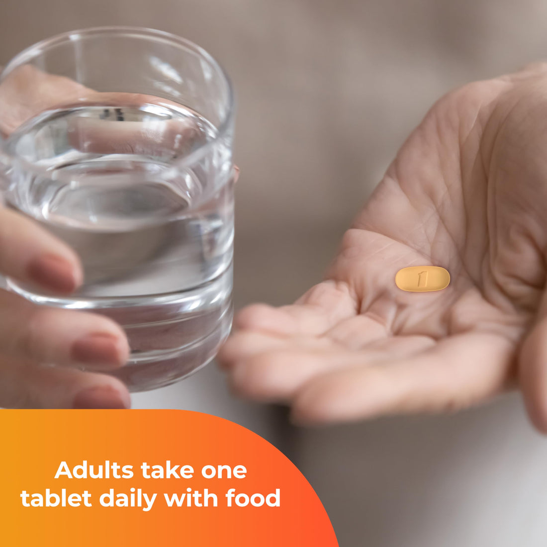 One A Day Women’s 50+ Multivitamins Tablet, Multivitamin for Women with Vitamin A, C, D, E and Zinc for Immune Health Support*, Calcium & more, 200 Count