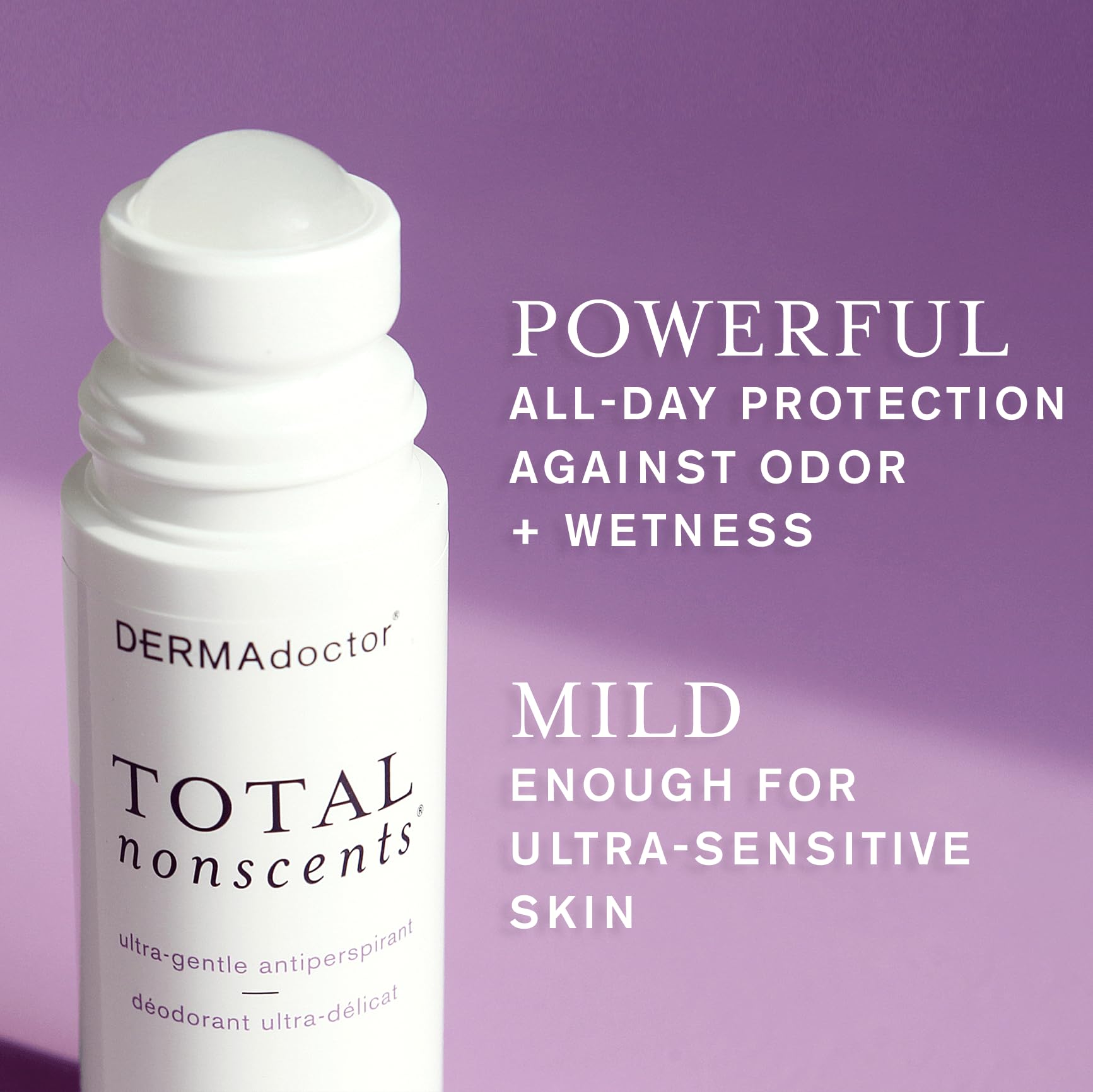 DERMAdoctor Total Nonscents Ultra-Gentle Antiperspirant 90ml/3oz