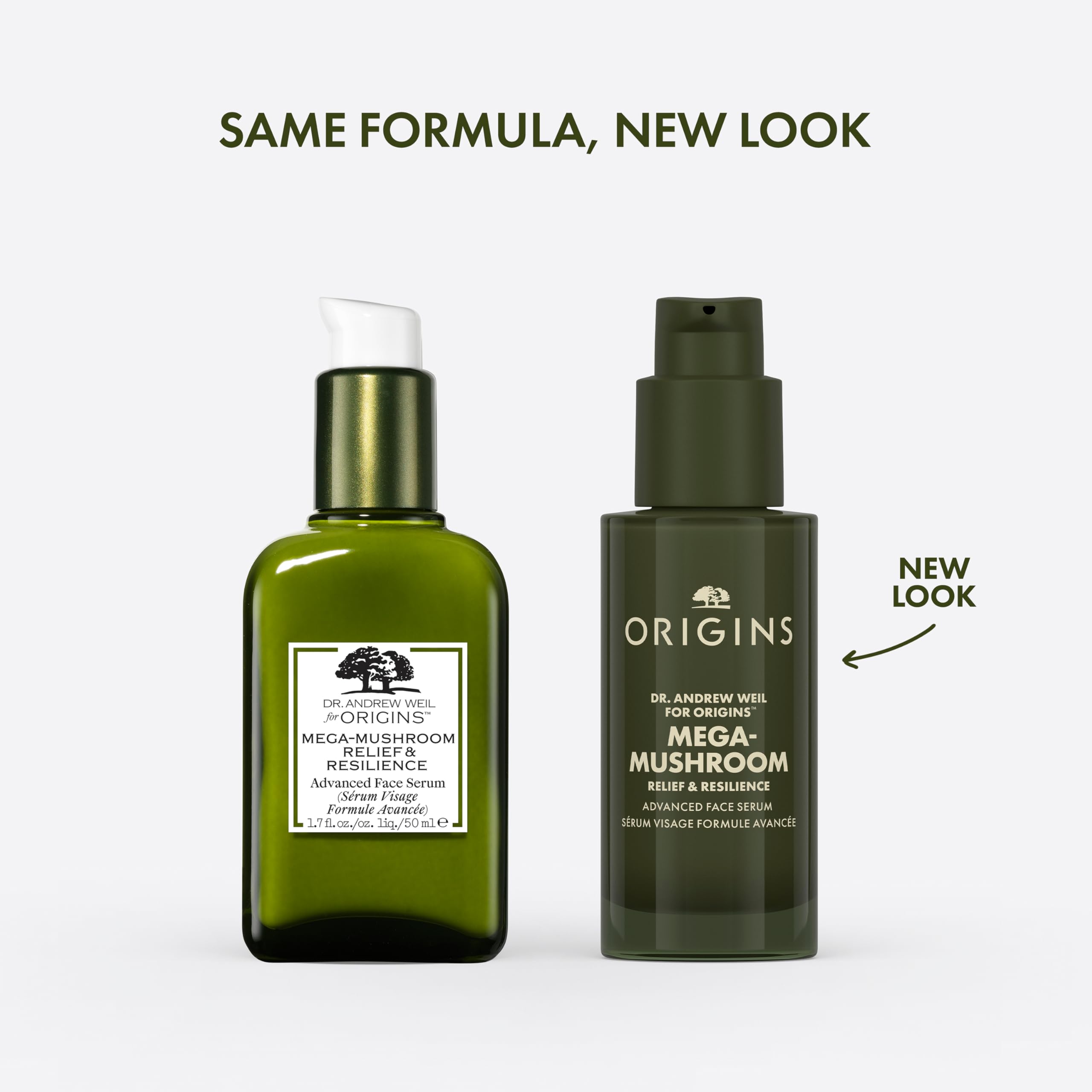 Origins Mega-Mushroom Advanced Face Serum | Reduces Visible Redness & Strengthens Skin's Barrier | With Reishi Mushroom, 1.7 Fl Oz