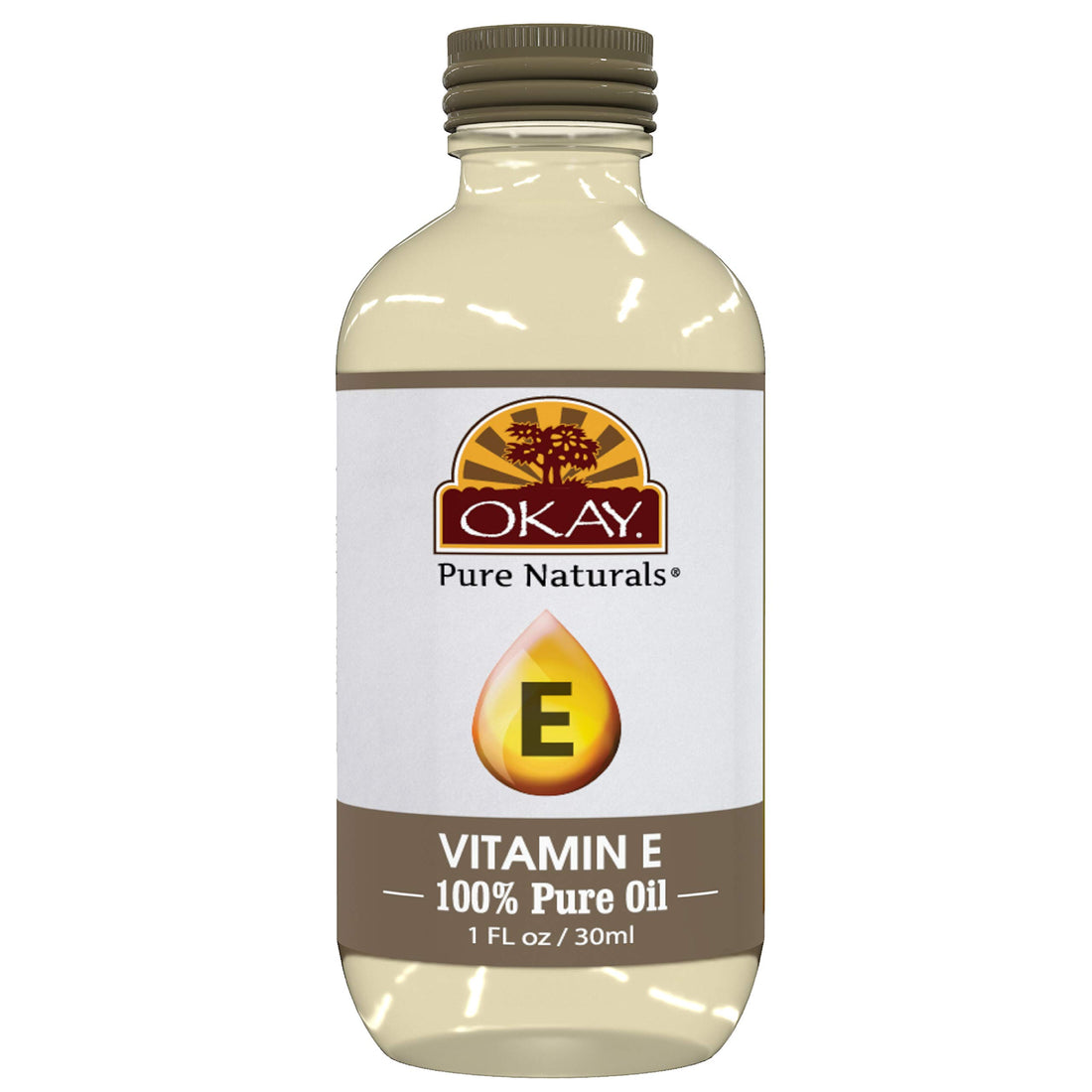 Okay 100% Pure Oil, Vitamin E, 1 Ounce