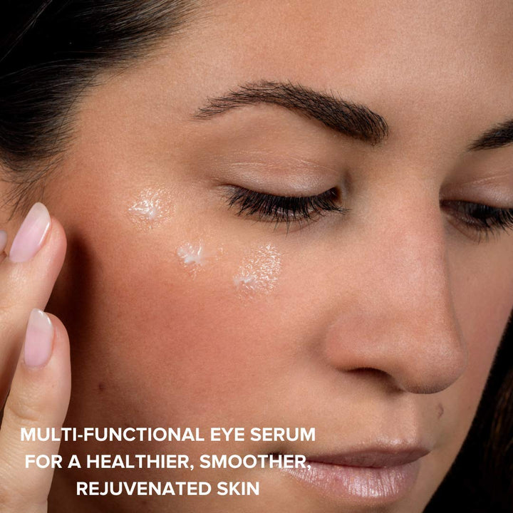 Priori LCA fx130 Eye Serum, Lactic Acid, Retinol, Vit C, E, Caffeine, Eye Cream for Dark Circles, Puffiness, Fine Lines & Wrinkles, Dermatologist Tested, 0.5 oz (15ml)