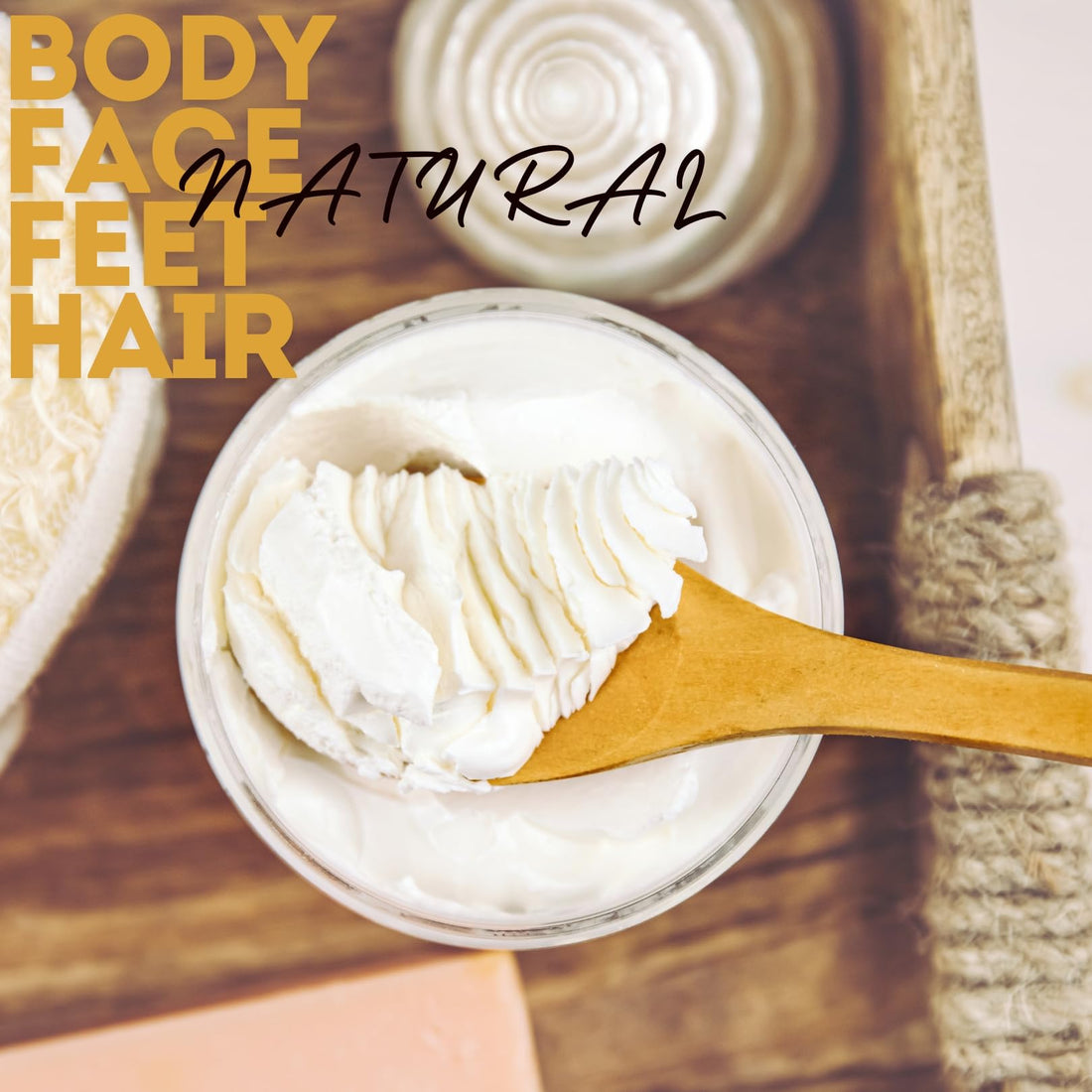 Aroma Depot Pink Sugar-Scented Whipped Body Butter Made With African Shea Butter, a Nourishing Moisturizer for Glowing Skin, Grade A 100% Pure Natural for dry Skin, Body, Hair, and Face. (8 oz.)