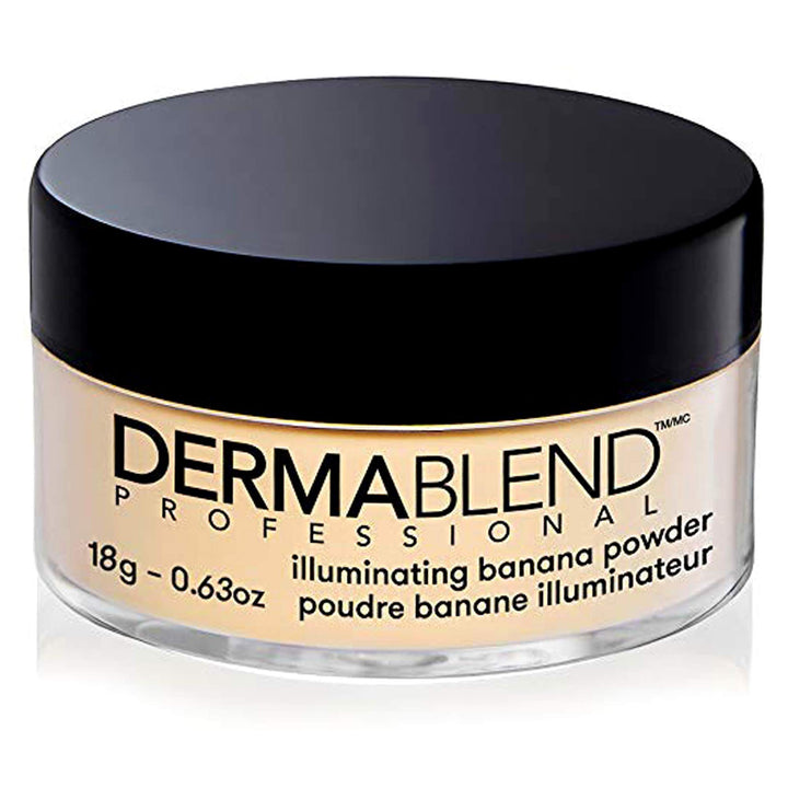 Dermablend Illuminating Banana Powder, Loose Setting Powder, 0.63 Oz.