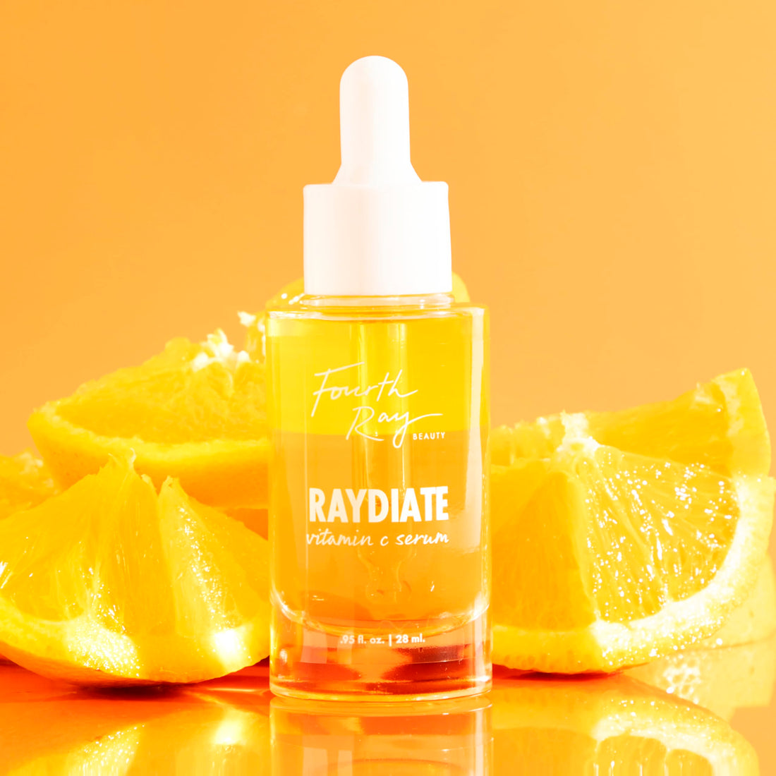 ColourPop Raydiate Vitamin C Serum - Bi-Phase Face Serum & Oil Enriched with Hyaluronic Acid, Turmeric & Camu Camu - Gives Complexion a Healthy, Luminous Dewy Glow (0.95 fl oz)