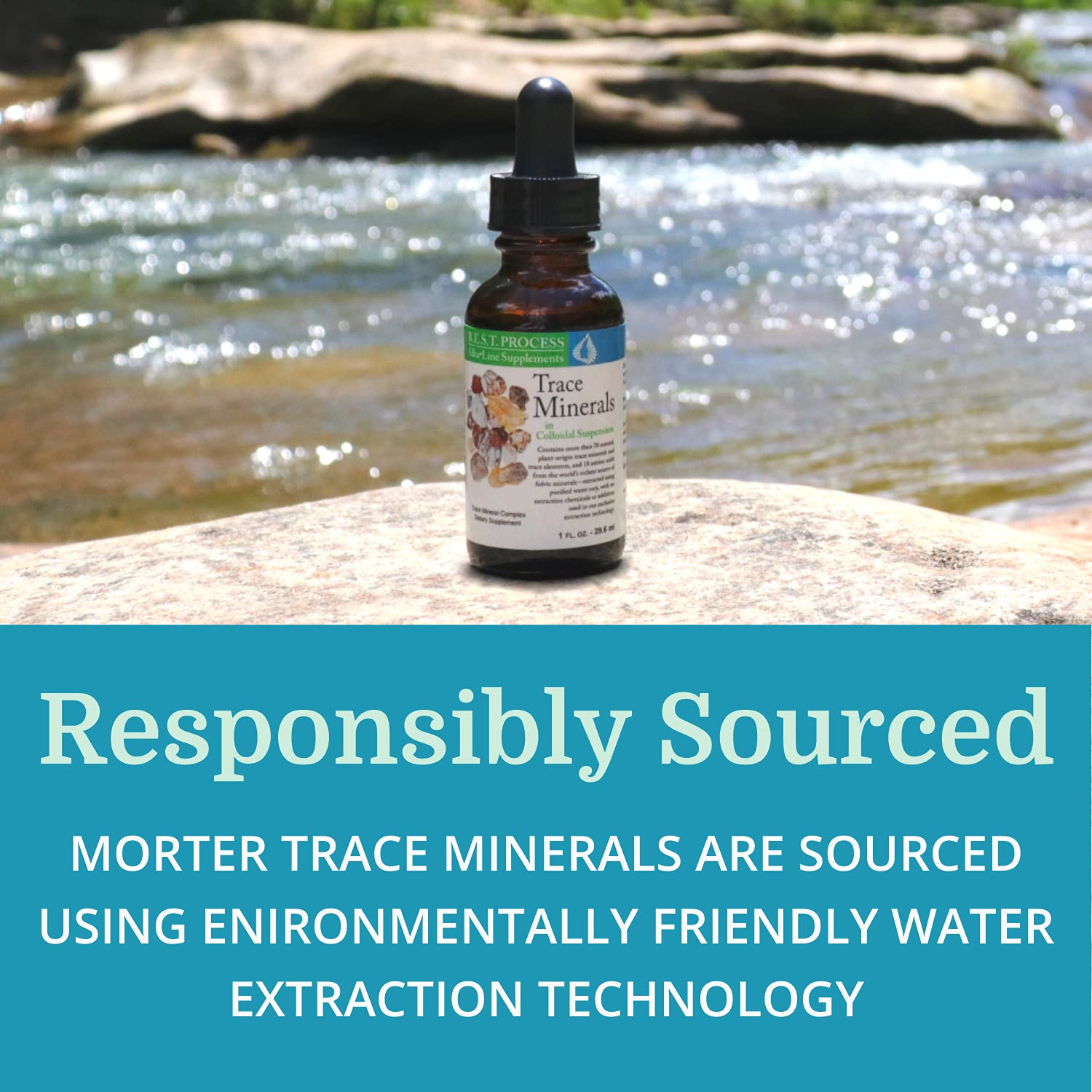 Morter Trace Minerals in Colloidal Suspension — Morter HealthSystem Best Process Alkaline — Nutrient Dense Trace Elements, Fulvic Minerals & Amino Acids