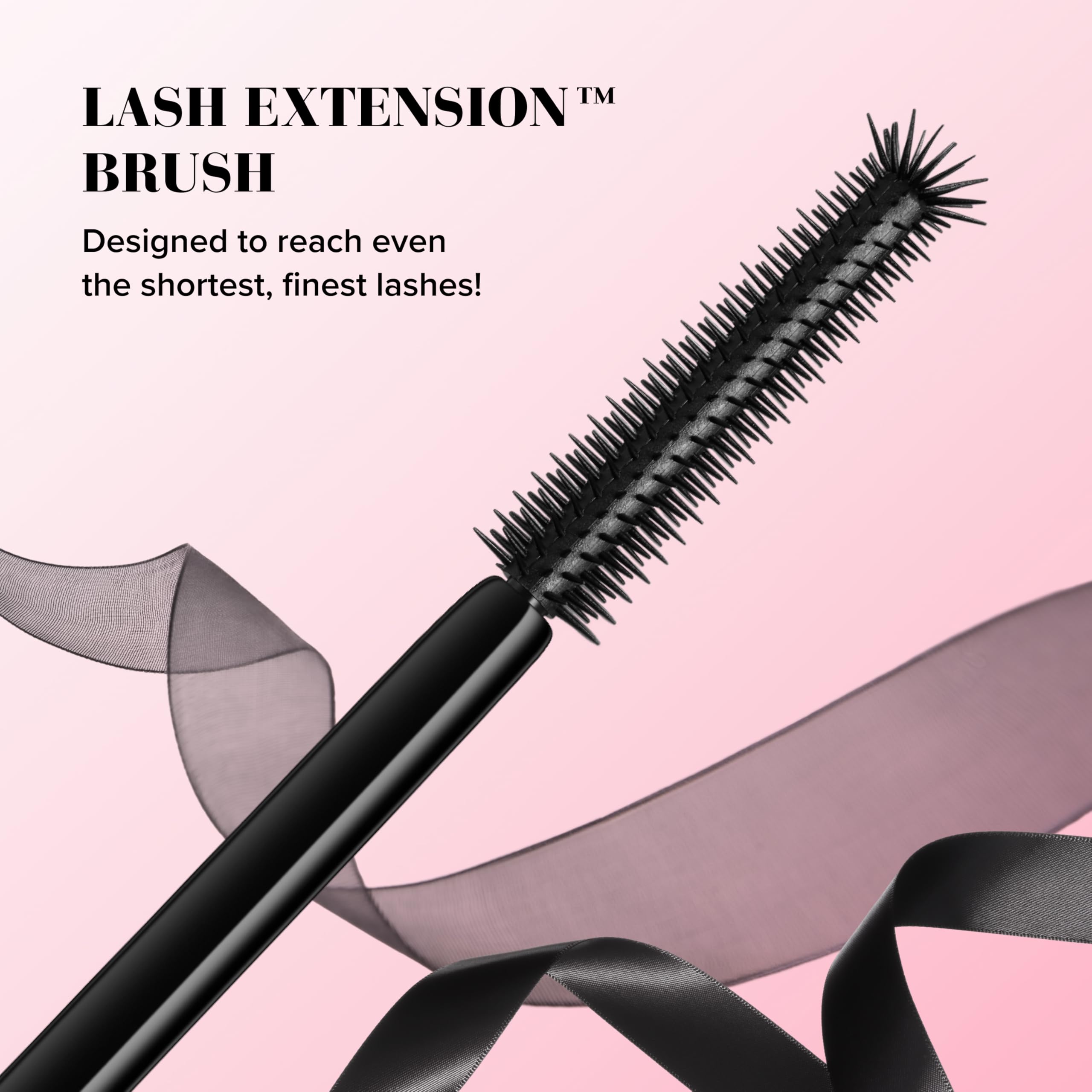 Too Faced Ribbon Wrapped Lash Mascara | Extreme Length Tubing Mascara with no Smudging, Flaking or Clumping, 0.27 Fl Oz