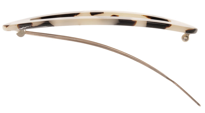 Ivory Tokyo : France Luxe Sliver on Tige Boule Barrette - Ivory Tokyo