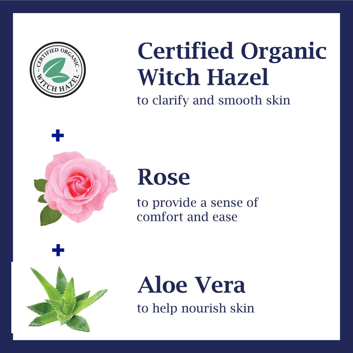 Dr Teal’s Witch Hazel Facial Toner, Rose Water, 16 fl oz (Pack of 2)