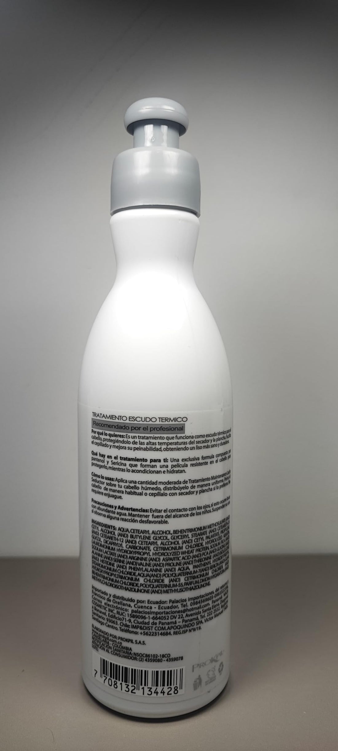 Prokpil Lacio Seductor Maintenance | Straight Hair Thermoprotectant | Termoprotector Cabellos Lacios Mantenimiento y Tratamiento Liso Natural - 10.1ounce (300milimiter)