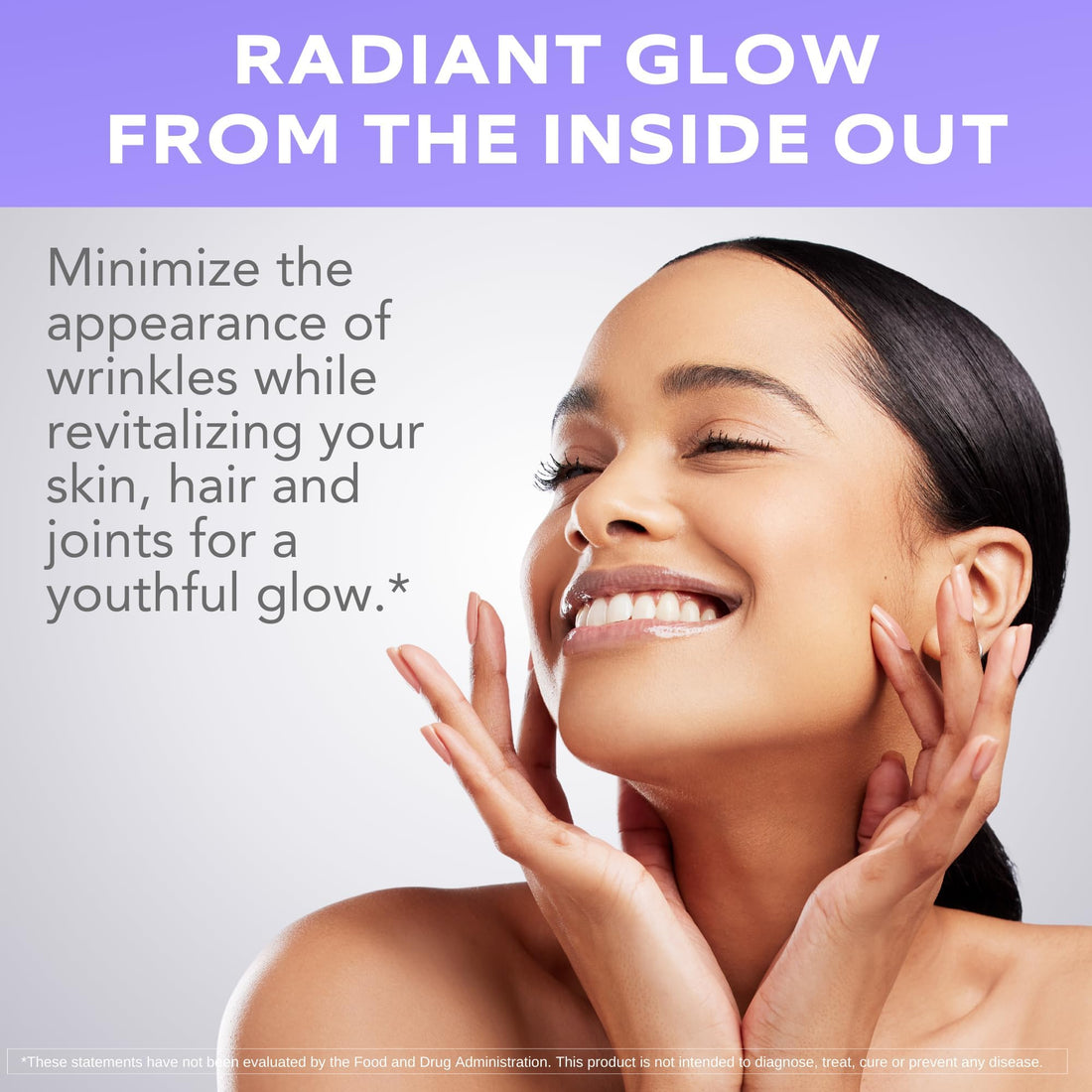 Vital Vitamins Multi Collagen Plus - with Biotin, Hyaluronic Acid, Vitamin C - Type I, II, III, V, X - for Women & Men - Hair, Skin, Nails Beauty Complex - 150 Capsules