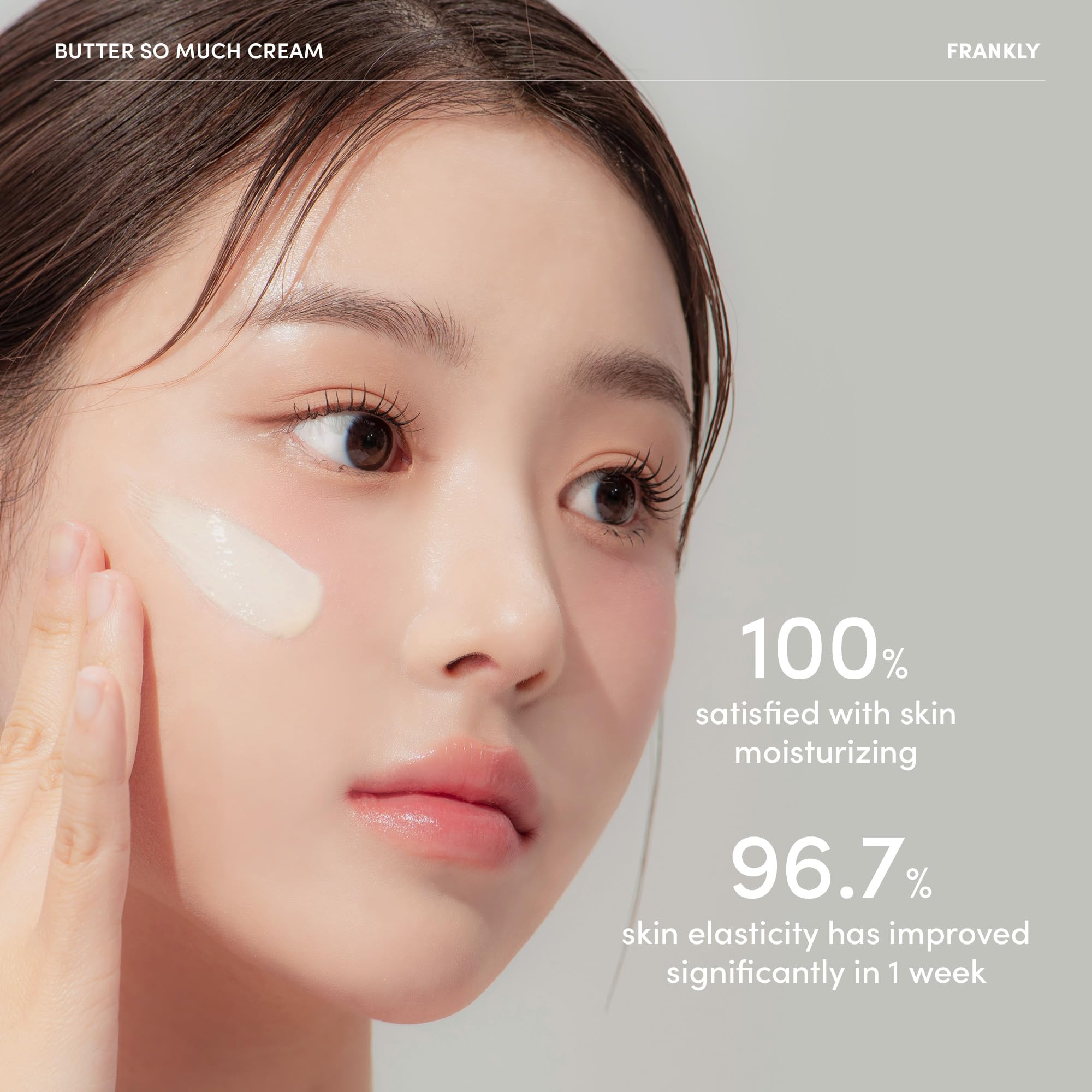 FRANKLY Butter So Much Cream - Intense Moisturizing | Face Moisturizer | 20% Vegan Butter & Plant Oils | 5% Murumuru Butter & 6.3% Jojoba | For Dry & Sensitive Skin | - 1.01 fl. Oz.