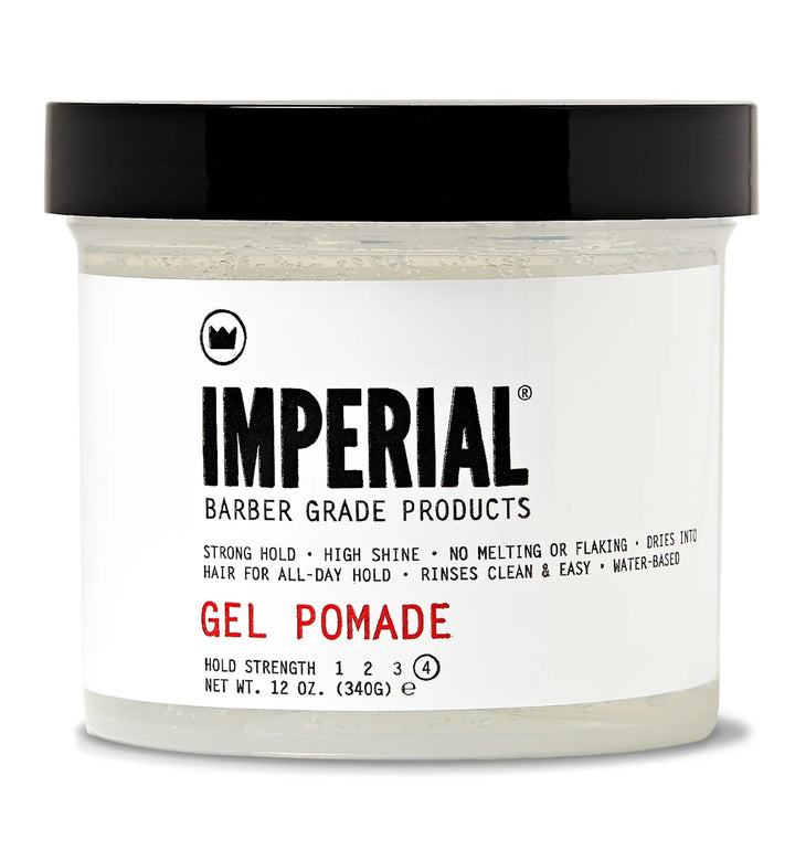 Imperial Barber Grade Products Gel Pomade, 12 oz