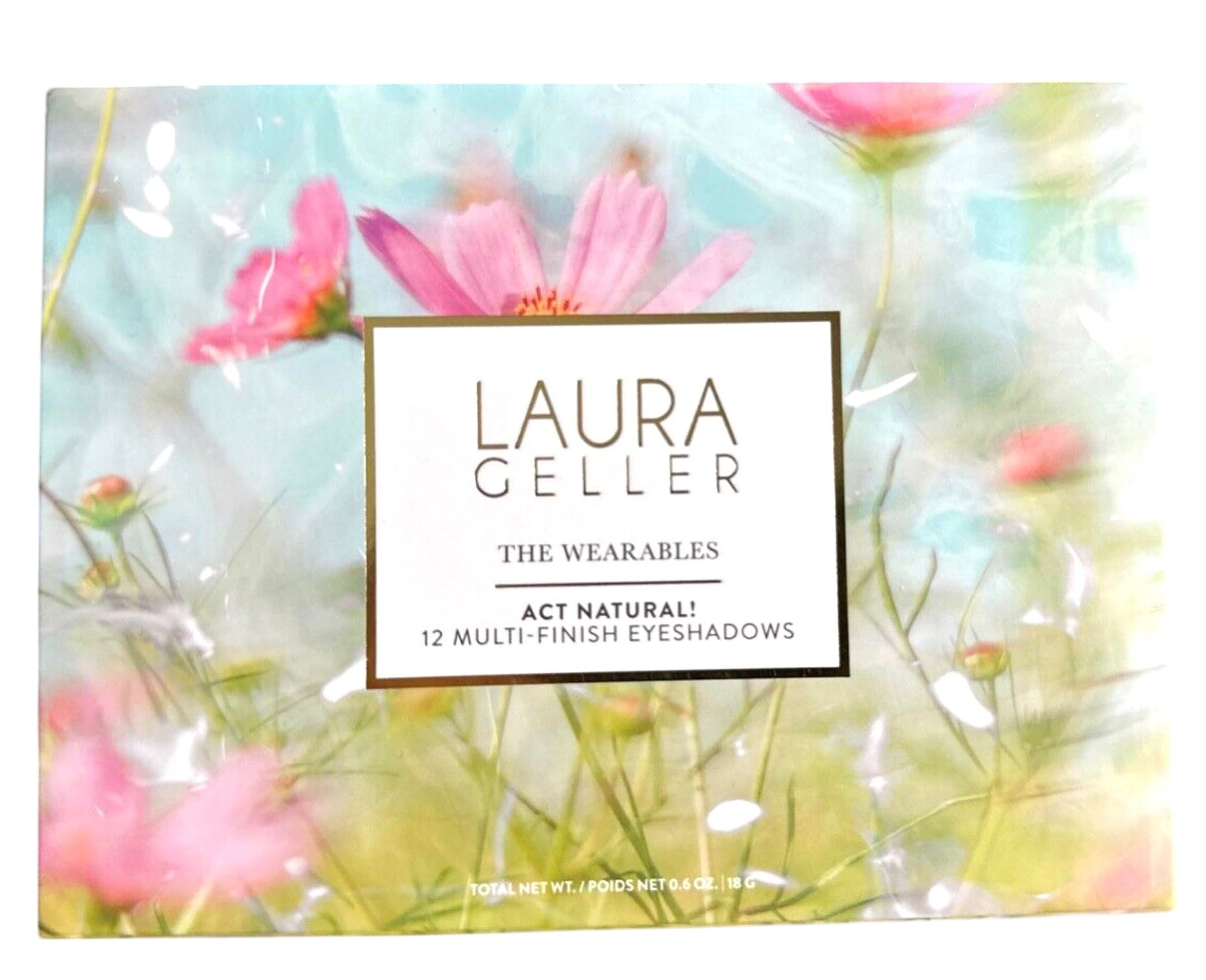 Laura Geller The Wearables Act Natural 12 Multi Finish NEUTRAL Eyeshadows